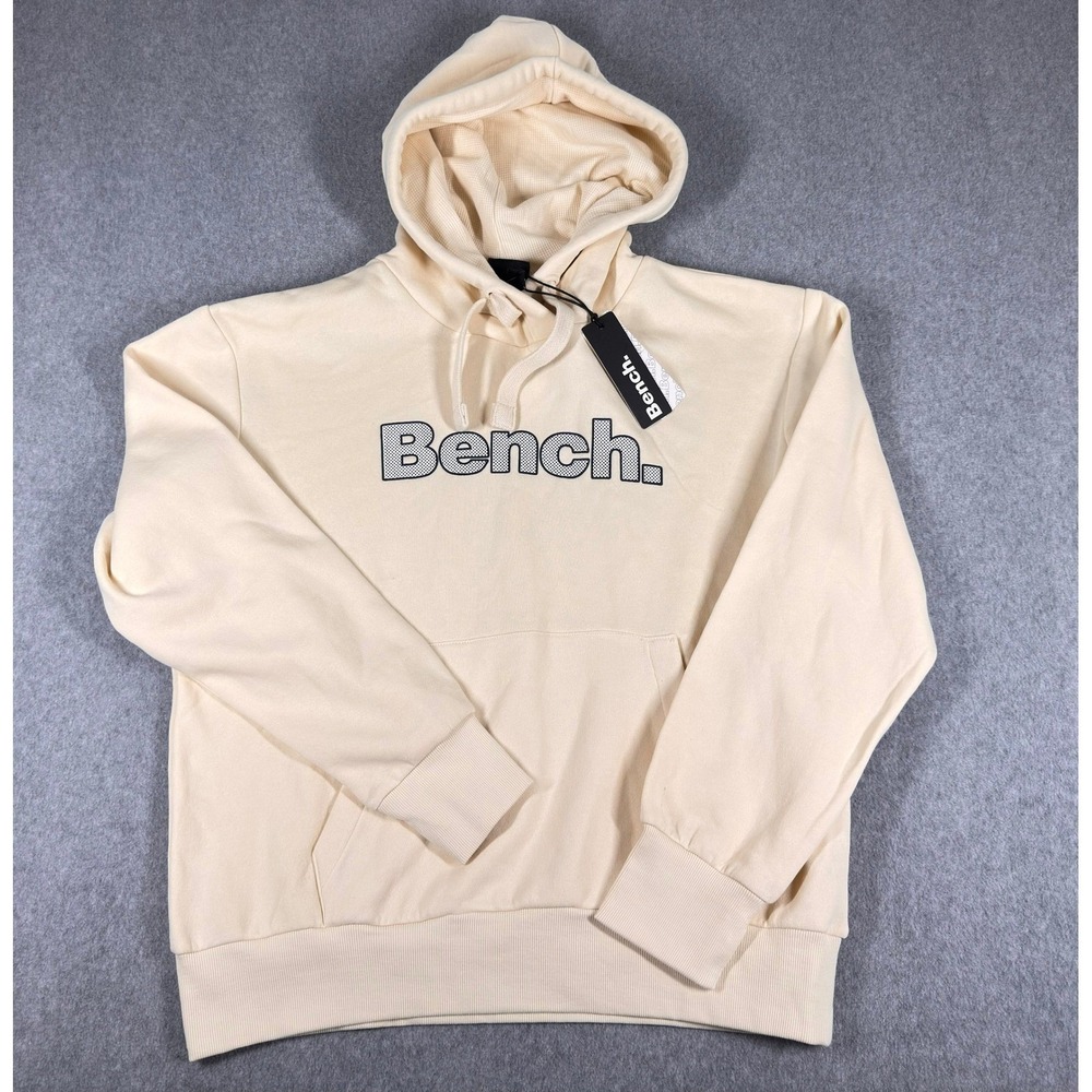 Bench Probert Mens L Hoodie Pullover Designer Sweatshirt NEW